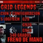 GRID Legends - La mejor configuración de los volantes Logitech G29/G920